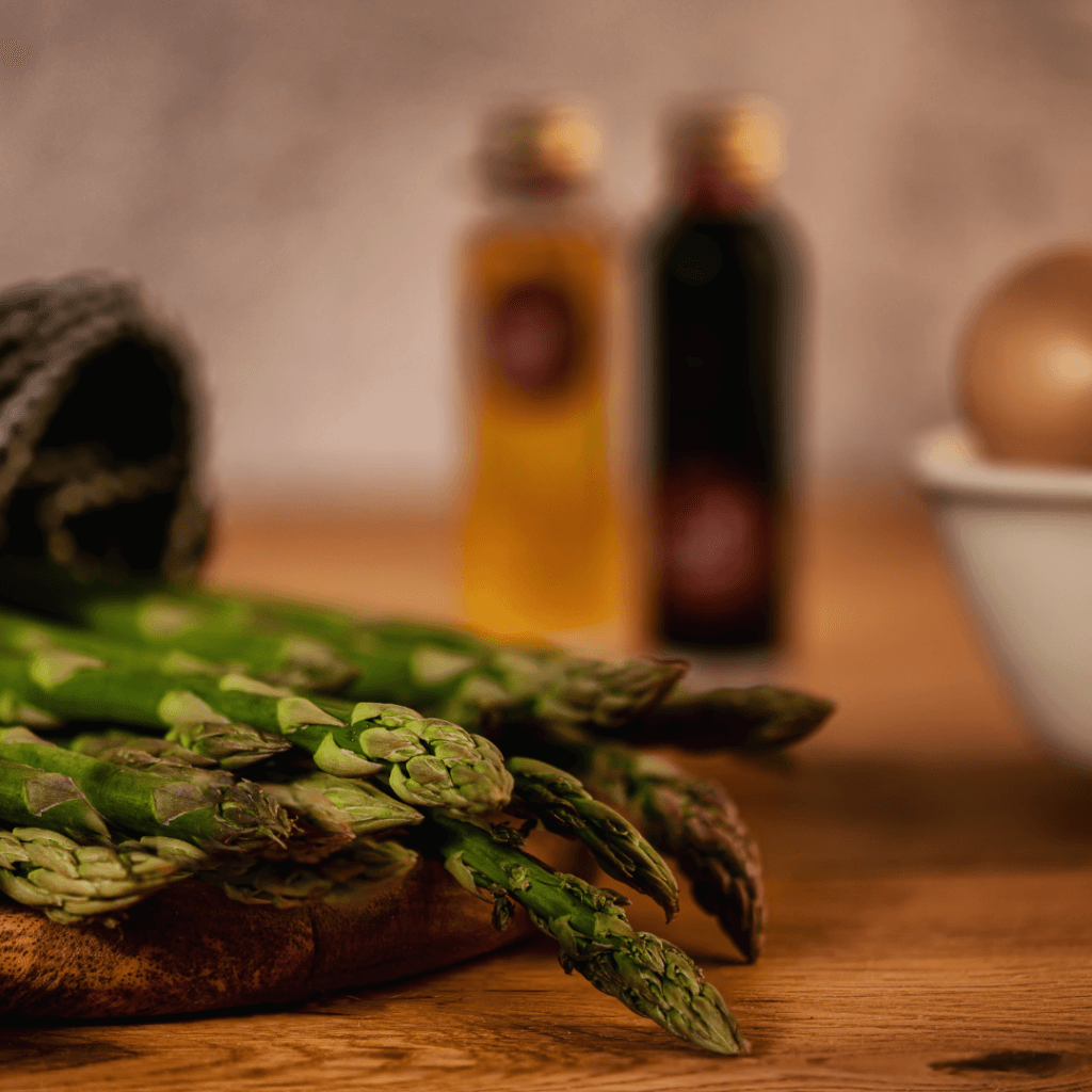 Asparagus and Egg Skillet withAvocado