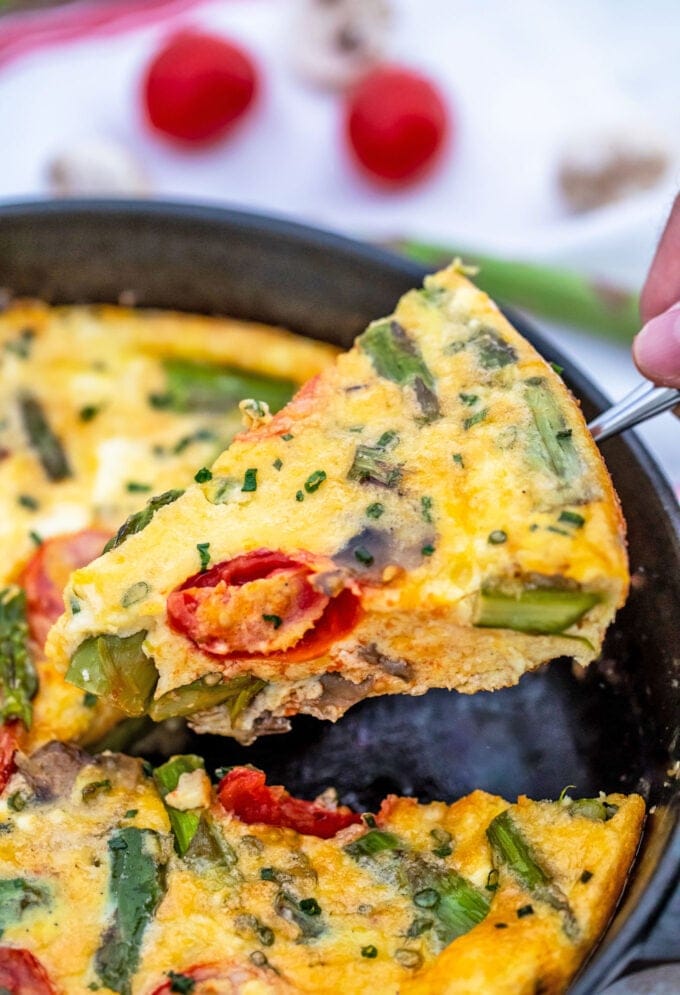 asparagus fritata