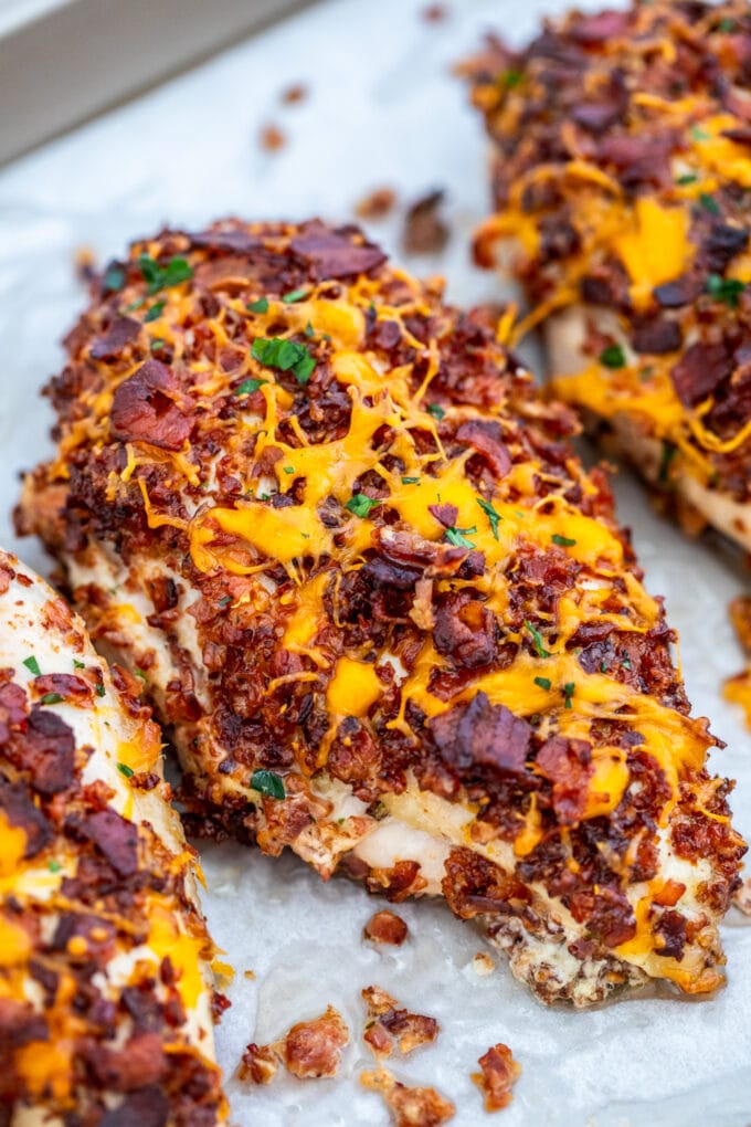 Creamy Bacon Ranch Chicken Bake
