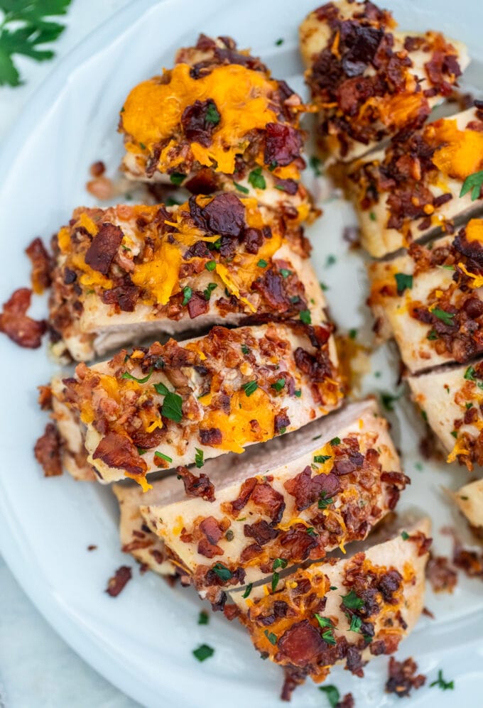 Creamy Bacon Ranch Chicken Bake