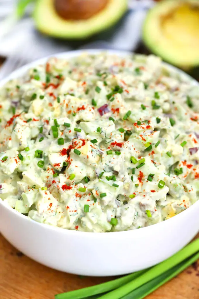Creamy Avocado Egg Salad