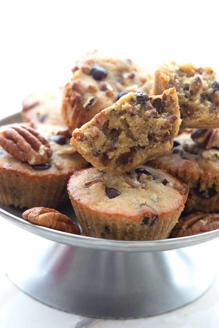Chocolate Pecan Pie Muffins