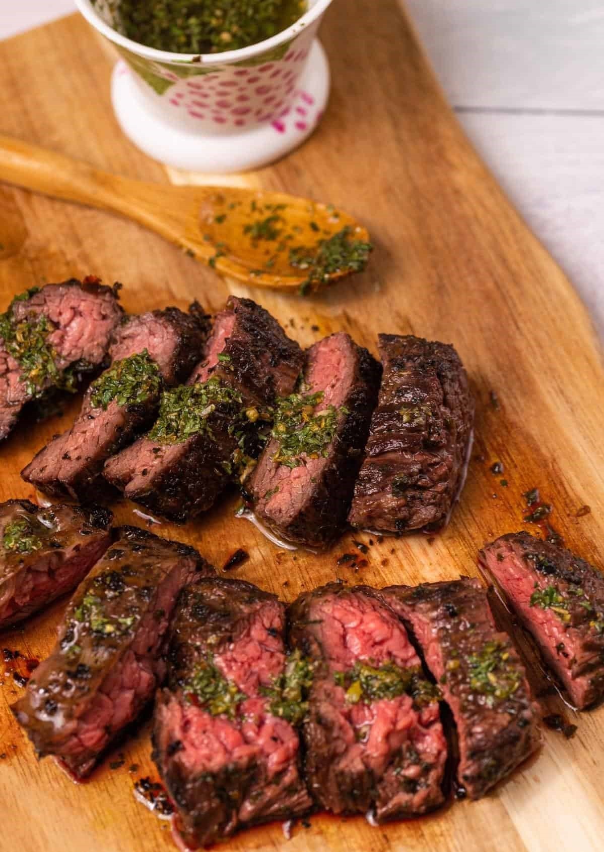 CHIMICHURRI FLANK STEAK