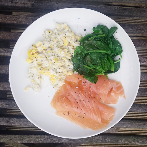 Low carb salmon and egg bliss – Skinny Bitches secrets