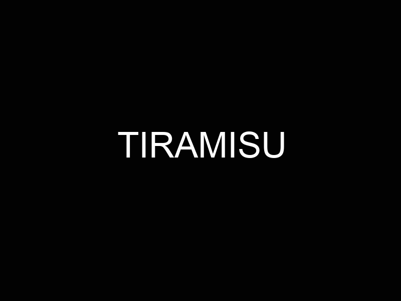 Tiramisu
