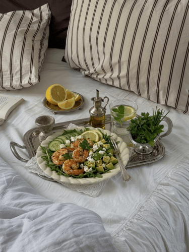Arugula Shrimp Glow Salad
