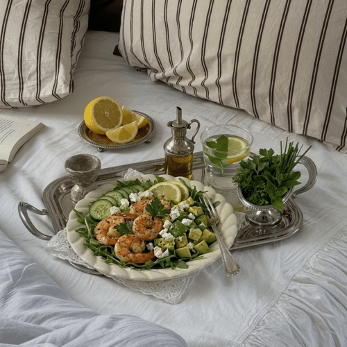 Arugula Shrimp Glow Salad