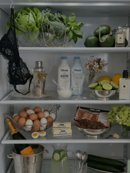 Editorial beauty, wellness and lifestyle scene for Blonde, Rich and Skinny