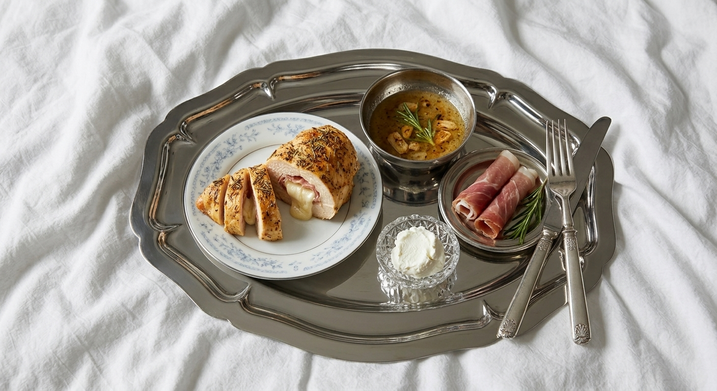 Goat Cheese and Prosciutto Stuffed Chicken
