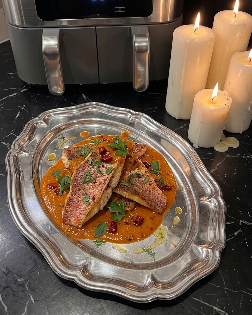 Pan-Seared Snapper in Calabrian Chili Cream