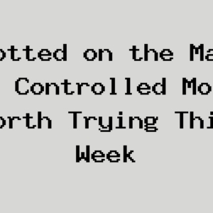 Spotted on the Mat: The Controlled Moves Worth Trying This Week